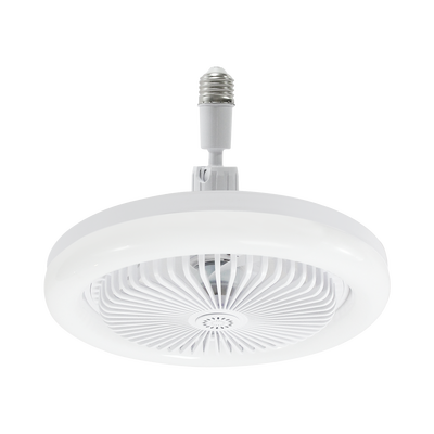 Ventilador de Techo con Luminario LED de 110 V CA 50/60 Hz / 40 W / 3 Tonos de Luz (6500 – 4 000 – 2 700 K) / Diámetro 250 mm / 3 Velocidades / Dimeable.