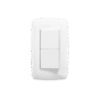 Apagador Escalera Doble de 127 v~60 Hz 10 A / Color Blanco.