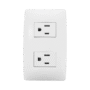 Contacto Dúplex de 127 V~60 HZ 15 A / Color Blanco.