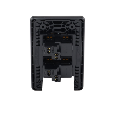 Apagador Doble JWJ JTL-E7505 de 10 A/ 127 V CA ~ 60 Hz / Placa de Acero. - Image 5