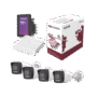 Kit IP 4 Megapixel / NVR de 4 Canales / 4 Cámaras IP / Bobina de Cable de 100 mts / Disco Duro 1 TB