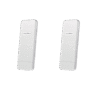 Kit de Enlace PtP de 2 Puntos de Acceso C1AN con Antena Integrada de 14 dBi en 5 GHz, MIMO 2x2, Hasta 4 km, Administración en Nube Gratis con INSIGHTS
