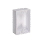 Caja trasera de montaje color blanco para Estaciones de Parada STOPPER