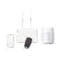 Kit de Receptor y Sensores Inalámbricos Para Panel Vista. Magnéticos y de Movimiento mas Control Remoto