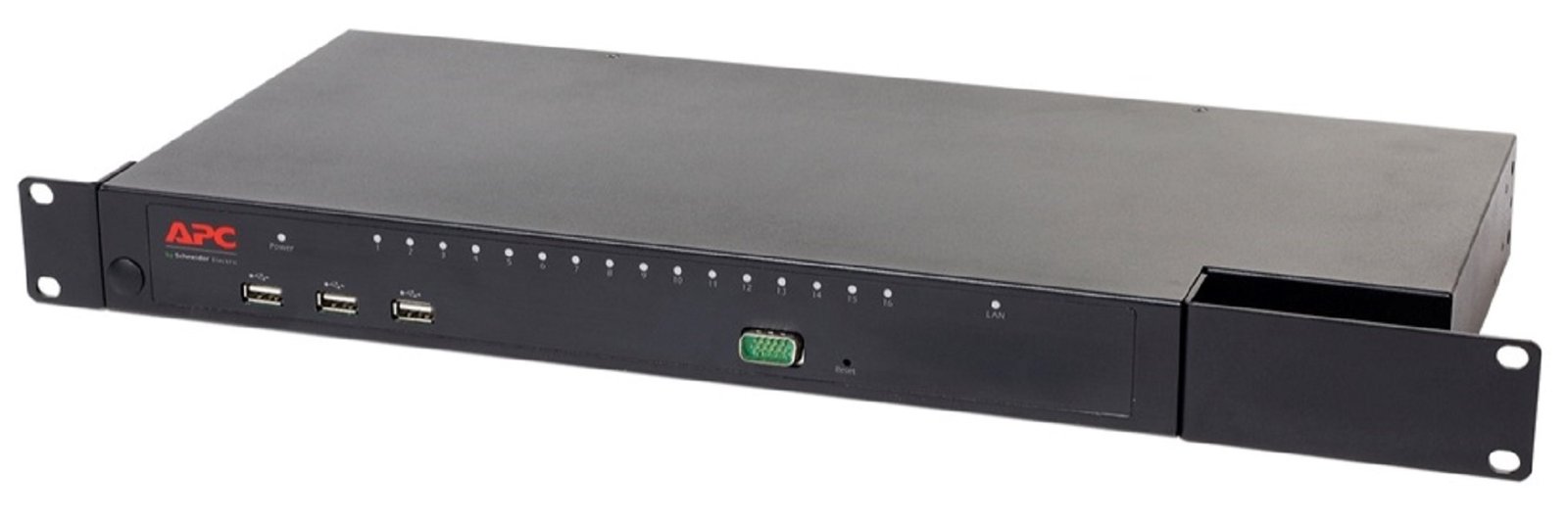 APC Switch KVM KVM1116R, 16 Puertos VGA/PS/2