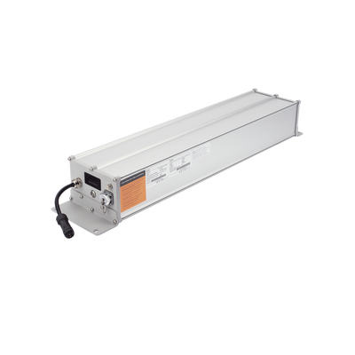 Batería de Ion-Litio para Videovigilancia 1280 Wh,  100Ah,  Controlador Incluido, Conexión Directa a Panel Solar y Salida de 12 Vcc o 24 Vcc
