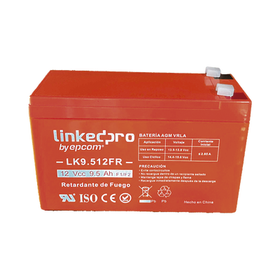 Batería 12 V / 9.5 Ah / UL / Tecnología AGM-VRLA / Vida útil promedio de 5 años / Retardante a la Flama /  Uso en equipo electrónico, Alarmas de Intrusión / Incendio/ Control de acceso / Video Vigilancia / Termina - Image 2