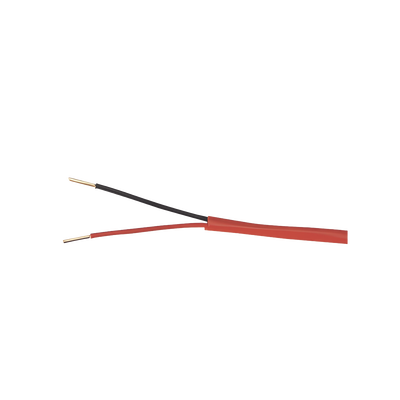 Alambre de Alarma contra Incendios – Bobina de 305 Metros: 2 x 16 AWG, Rojo, Tipo FPLR, (UL) FT4, Ideal para Sistemas de Detección y Evacuación de Incendios