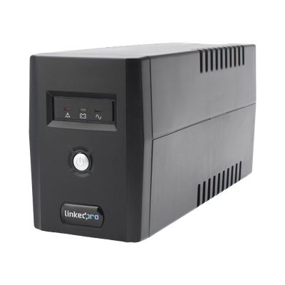 UPS 600VA/360 W Línea Interactiva / 6 Contactos 5-15R (4 Respaldadas) / Regulación LINKEDPRO BY EPCOM LP600L de Voltaje / Protección RJ45 - Image 3