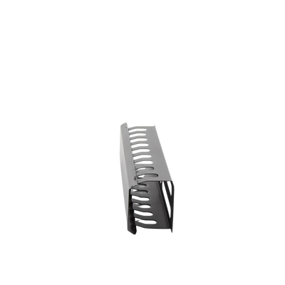 Organizador de Cables Horizontal de 2U para Rack de 19" con Cubierta Metálica - Image 4