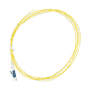 Pigtail de Fibra Óptica Monomodo LC/UPC, simplex de 2 metros