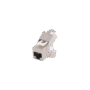 Módulo Jack Keystone Cat5e Blindado (STP) sin herramienta (toolless)