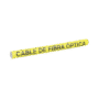 Marcador de Fibra Óptica Color Amarillo, Diámetro de Aplicación de 6.4 a 12.5 mm