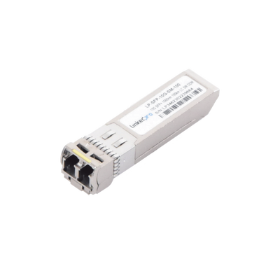 Transceptor LINKEDPRO BY EPCOM LP-SFP-10G-SM-100 Óptico SFP+ (Mini-Gbic) / Monomodo 1550 nm / 10 Gbps / 10GBASE-ZR / Conectores LC/UPC Dúplex / DDM / Hasta 100 km