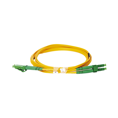 Jumper LINKEDPRO BY EPCOM LP-SM2-LCA-LCA-S2 de Fibra Óptica Monomodo 9/125 LC/APC-LC/APC Duplex PVC, 2.0 mm, amarillo, 2 metros