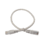 Cable de parcheo UTP cruzado Cat6 0.4 m - Gris