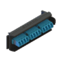 Placa Acopladora LightVerse, 6 Conectores Dúplex LC/UPC, Acepta hasta 12 fibras Monomodo  (No Shuttered)