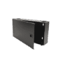 (LVW-F4-01) FIBER, ENCLOSURE, LIGHTVERSE, WALL MOUNT, FIXED ACCESS, 4 OPENINGS, BLACK