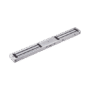 Chapa Magnética Doble para Aplicación en Puertas de Doble Hoja. 1200 lbs(x 2). LED indicador ultrabrillante
