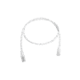 Patch Cord MC6 Modular Cat5e UTP, CM/LS0H, 10ft, Color Blanco, Versión Bulk (Sin Empaque Individual)