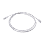 Patch Cord MC6 Modular Cat6 UTP, CM/LS0H, 7ft, Color Blanco, Diámetro Reducido (28AWG)