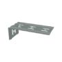 Ménsula económica, para montaje en pared, para anchos de charola de 150mm, con acabado Electro Zinc