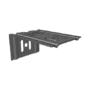 Ménsula Para MallaFils, para montaje en pared, para anchos de charola de 100 mm, con acabado electrozinc