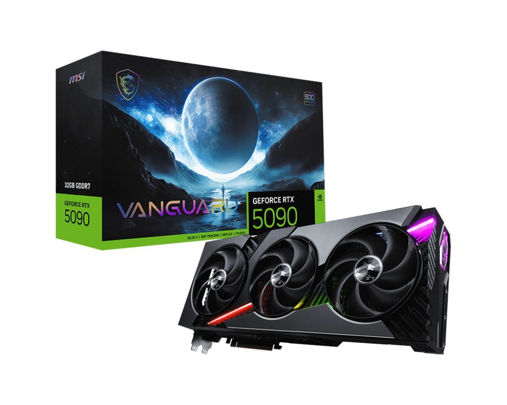 VGA MSI GEFORCE RTX 5090 VANGUARD SOC GDDR7 PCI EXPRESS GEN5 1HDMI GEFORCE RTX 5090 32G VANGUARD SOC