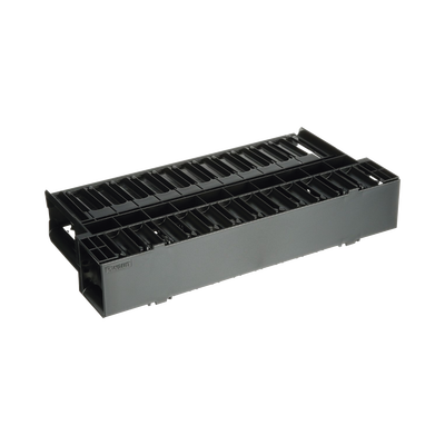 Organizador de Cables Horizontal NetManager, Doble (Frontal y Posterior), Para Rack de 19in, 2UR - Image 2