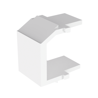 Módulo PANDUIT NKBMWH-X de tapa ciega (Inserto Ciego), Tipo Keystone, Color Blanco, 1 Pieza