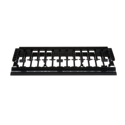 Organizador de Cables Horizontal NetManager de Alta Densidad, Sencillo (Solo Frontal), Para Rack de 19in, 1UR - Image 5