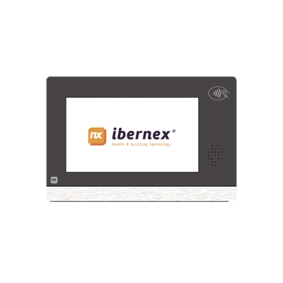 Terminal de Habitación IP / Lector RFID 125 KHz / Audio Bidireccional / SIP / PoE / Pantalla Táctil 9″ / Compatible con NX1071 y NX1075