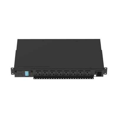 PDU Monitoreable (MI) para Distribución de Energía, Enchufe de Entrada NEMA 5-15P, Con 8 Salidas 5-20R, Horizontal 19in, 120 Vca, 15 Amp, 1UR - Image 2