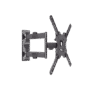 Montaje de Pared Articulado para Monitor de 32-55" / Soporta hasta 27.2 Kg / Vesa 400 x 400 / 100 x 100 / Acero / Separación a Pared de 5 cm a 40 cm