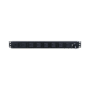 PDU Básico Para Distribución de Energía, Con 8 Tomas NEMA 5-15R Traseras y 2 Tomas 5-15R Frontales, 1UR, 15 Amp, 120 Vca
