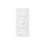 Control remoto PICO 3 botones encender/apagar, subir/bajar intensidad, color blanco, complemente con un atenuador Caseta, RA2, RadioRa2.