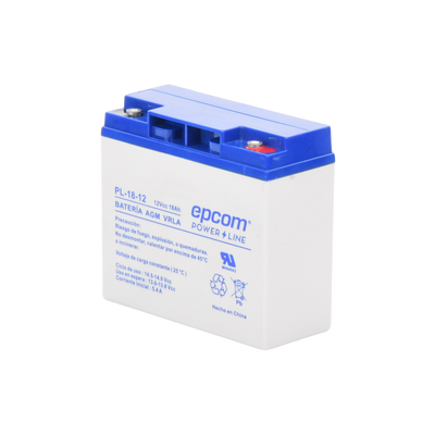 Batería 12 Vcc / 18 Ah / UL / Tecnología AGM-VRLA / Para uso en equipo electrónico Alarmas de intrusión / Incendio/ Control de acceso / Video Vigilancia / Terminales de tornillo M5 ( HEX ) / Cargador recomendado CHR-80. - Image 7