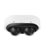 Camara IP Multi-sensor Multi-direccional / 2 Canales de 6MP / H.265 + WiseStream II / WDR 120dB / Exterior IP67 / IK10 / NEMA4X