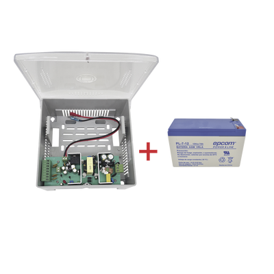 Kit / Fuente PS12DC4PBK/K + Batería incluída LK712