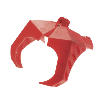 Dispositivo de Bloqueo LOTO para Válvulas de Bola, Para Diámetros de de 1.5 a 2″ y Longitud de Mango Hasta 7.5″, Color Rojo