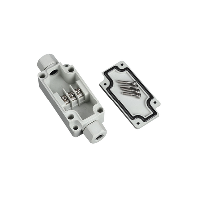 Caja PRECISION PST-PBT-3P de Conexión Exterior con Terminales Intermedias para 3 Líneas (Tornillo simple). Incluye Glándulas. - Image 2