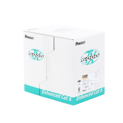 Bobina de Cable UTP 305 m. de Cobre, TX6000™ PanNet, Reelex, Blanco, Categoría 6 Mejorado (23 AWG), PVC (CM), de 4 pares - Image 4