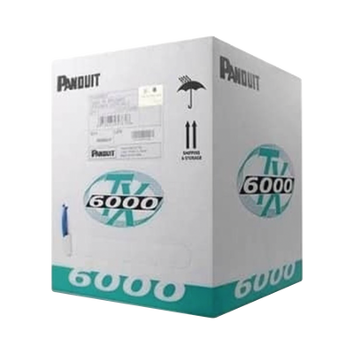 Bobina de Cable UTP 305 m. de Cobre, TX6000™ PanNet, Reelex, Blanco, Categoría 6 Mejorado (23 AWG), PVC (CM), de 4 pares - Image 2
