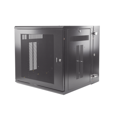 Gabinete PanZone de Montaje en Pared, de 19in, Puerta Ventilada, 12 UR, 635mm de Profundidad, Color Negro - Image 4