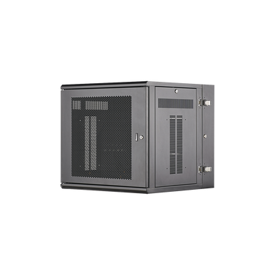 Gabinete PanZone de Montaje en Pared, de 19in, Puerta Ventilada, 12 UR, 635mm de Profundidad, Color Negro - Image 2