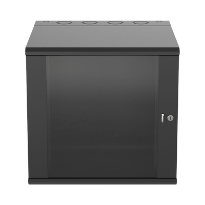Gabinete PanZone de Montaje en Pared, de 19in, Puerta con Ventana de Seguridad, 12 UR, 635mm de Profundidad, Color Negro - Image 4