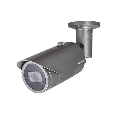 Cámara Hanwha Techwin Wisenet QNO-6082R1 IP Tipo Bala Antivandálica 2 Megapíxel / Lente Varifocal 3.2 - 10mm / IR 30M / WDR 120db / IP66 / H.265 & WiseStream - Image 3