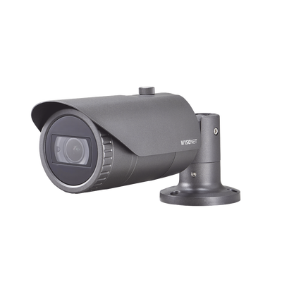 Cámara Hanwha Techwin Wisenet QNO-6082R1 IP Tipo Bala Antivandálica 2 Megapíxel / Lente Varifocal 3.2 - 10mm / IR 30M / WDR 120db / IP66 / H.265 & WiseStream - Image 4