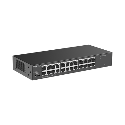 Switch no administrable, RUIJIE RG-ES124G-L con 24 puertos 10/100/1000 Mbps, Monitoreable en la Nube - Image 2