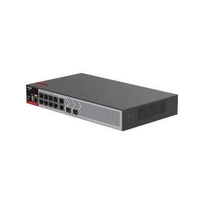Switch RUIJIE RG-S2915-10GT2MS-P-L PoE+ Empresarial 125 Watts, Administrable L2+, 8 Puertos PoE Gigabit , 2 Puertos Uplink Gigabit y 2 Puertos Uplink SFP 2.5G